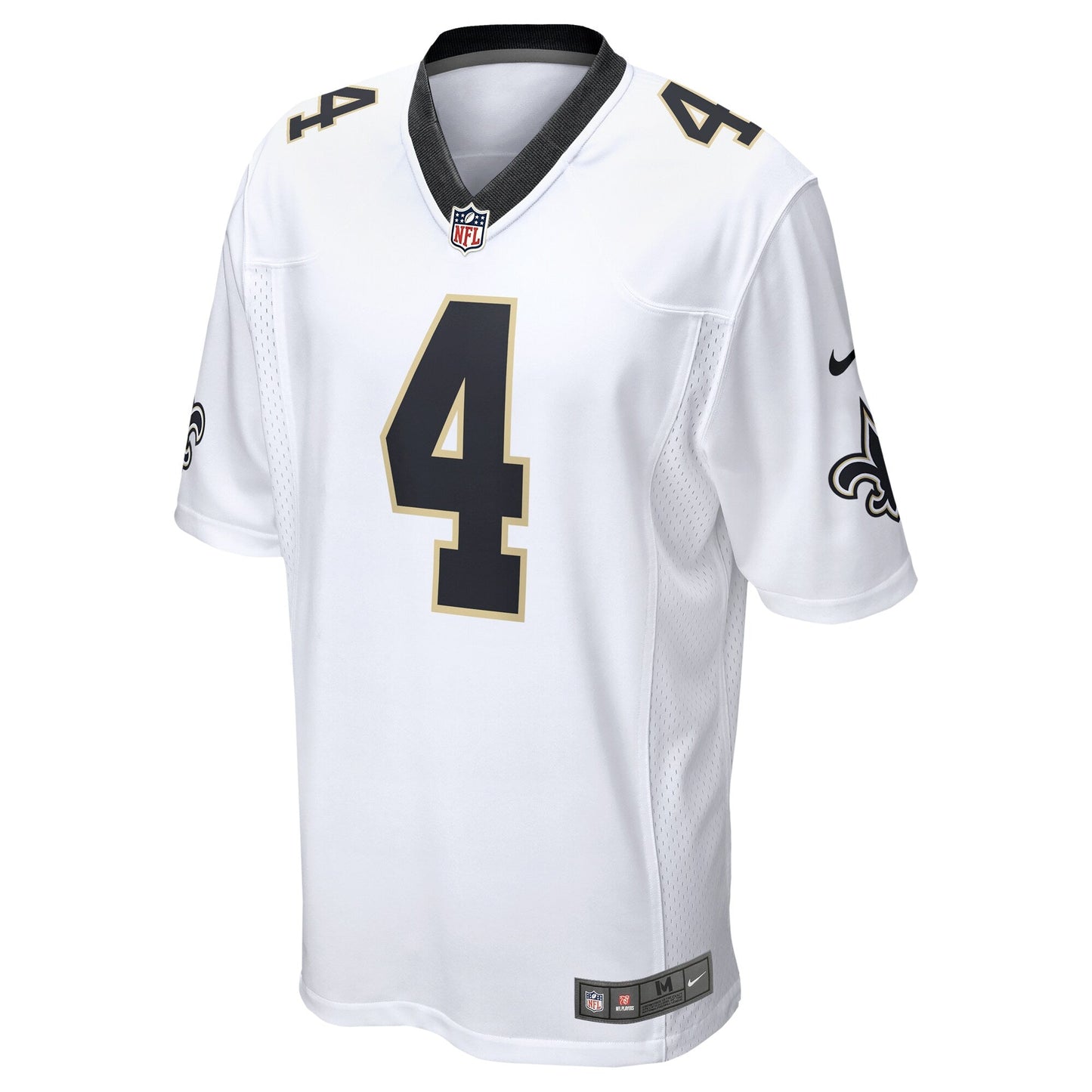 Derek Carr New Orleans Saints  Game   Jersey - White