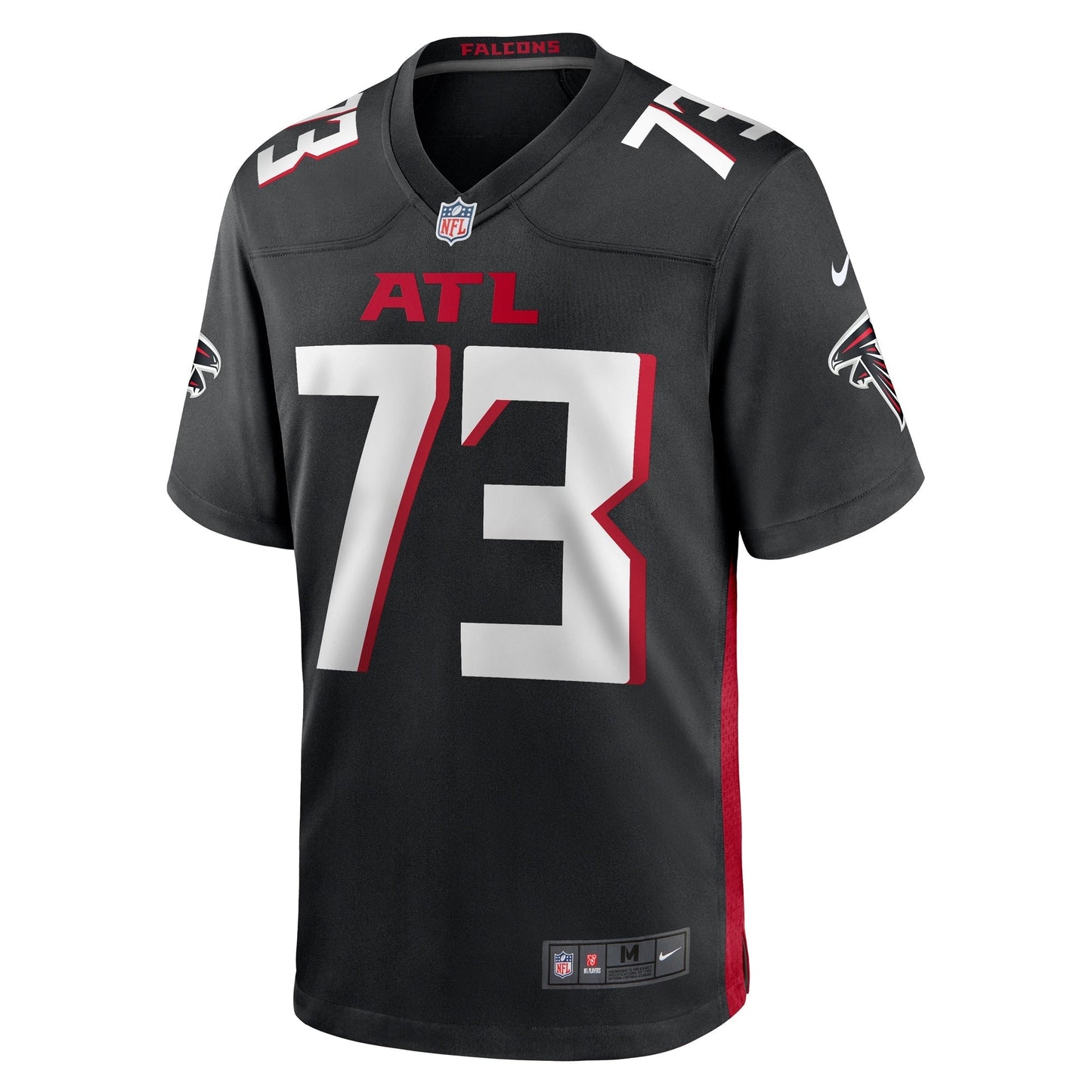 Tyler Vrabel Atlanta Falcons    Game Jersey - Black