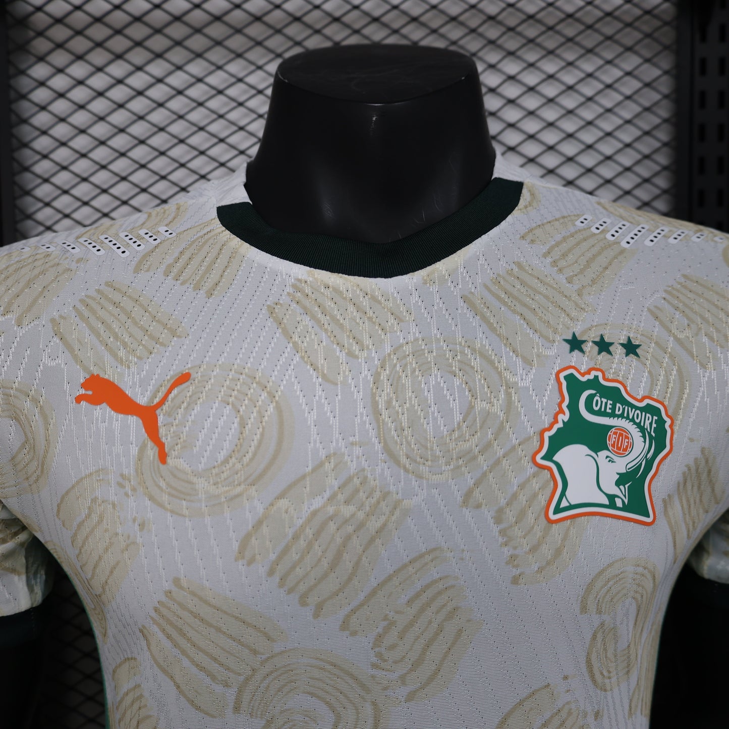 2026 Perforated Ivory Coast Away Player Version Jersey