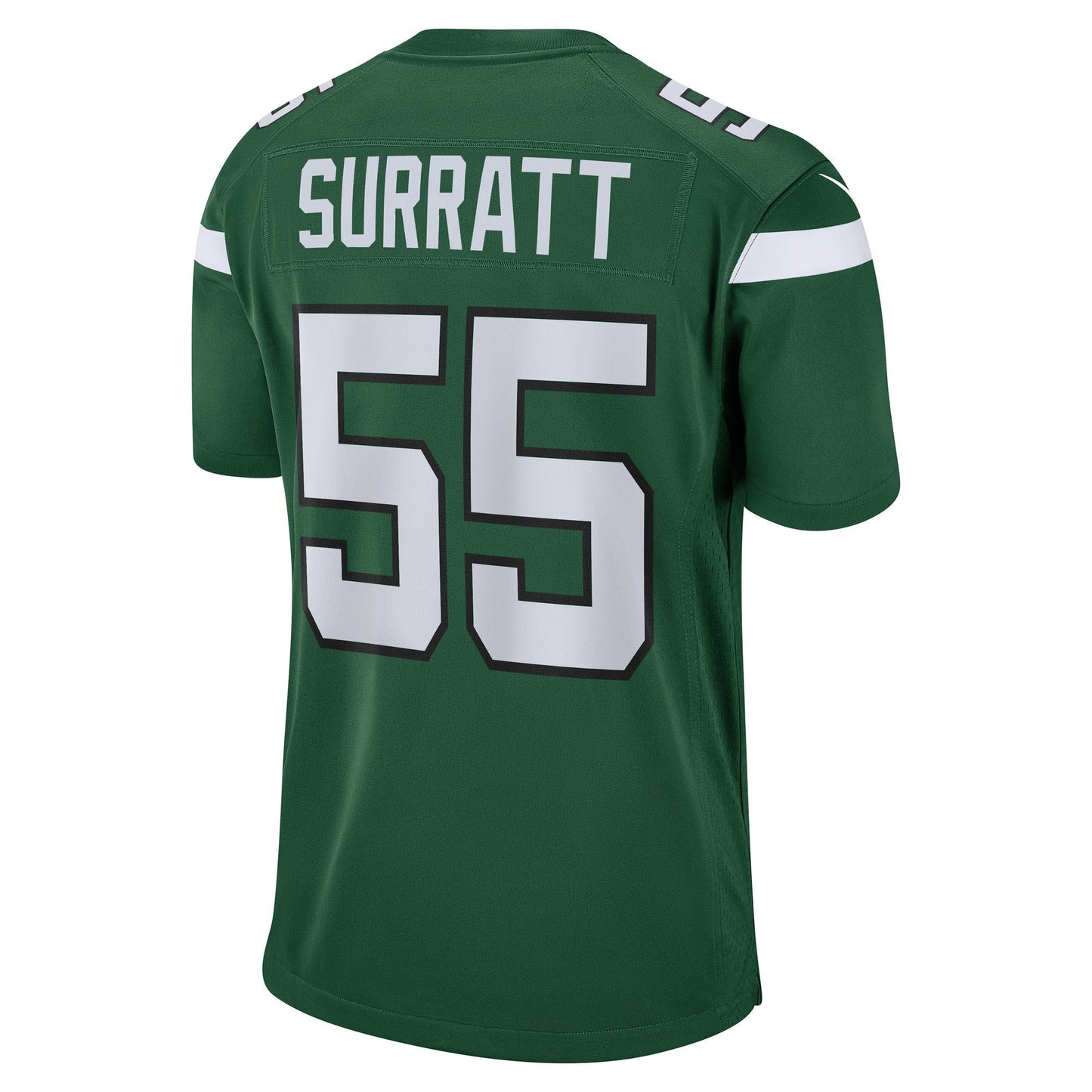 Chazz Surratt New York Jets  Game   Jersey - Gotham Green