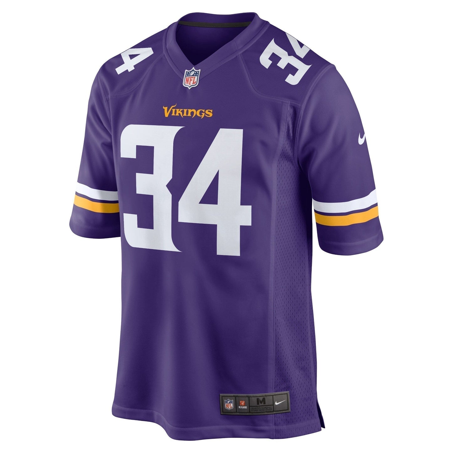 Nick Muse Minnesota Vikings  Home Game   Jersey - Purple