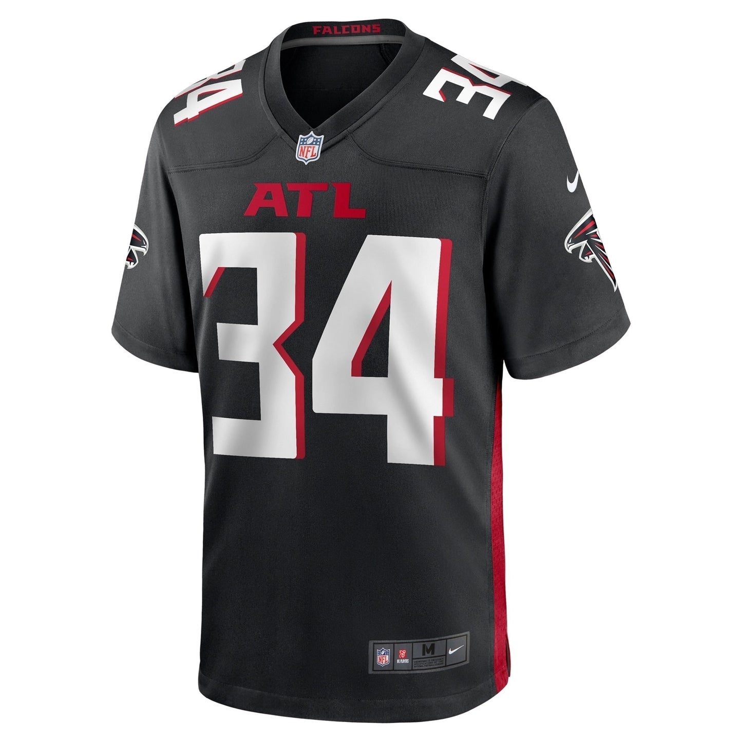 Ray-Ray McCloud III Atlanta Falcons  Team Game Jersey -  Black