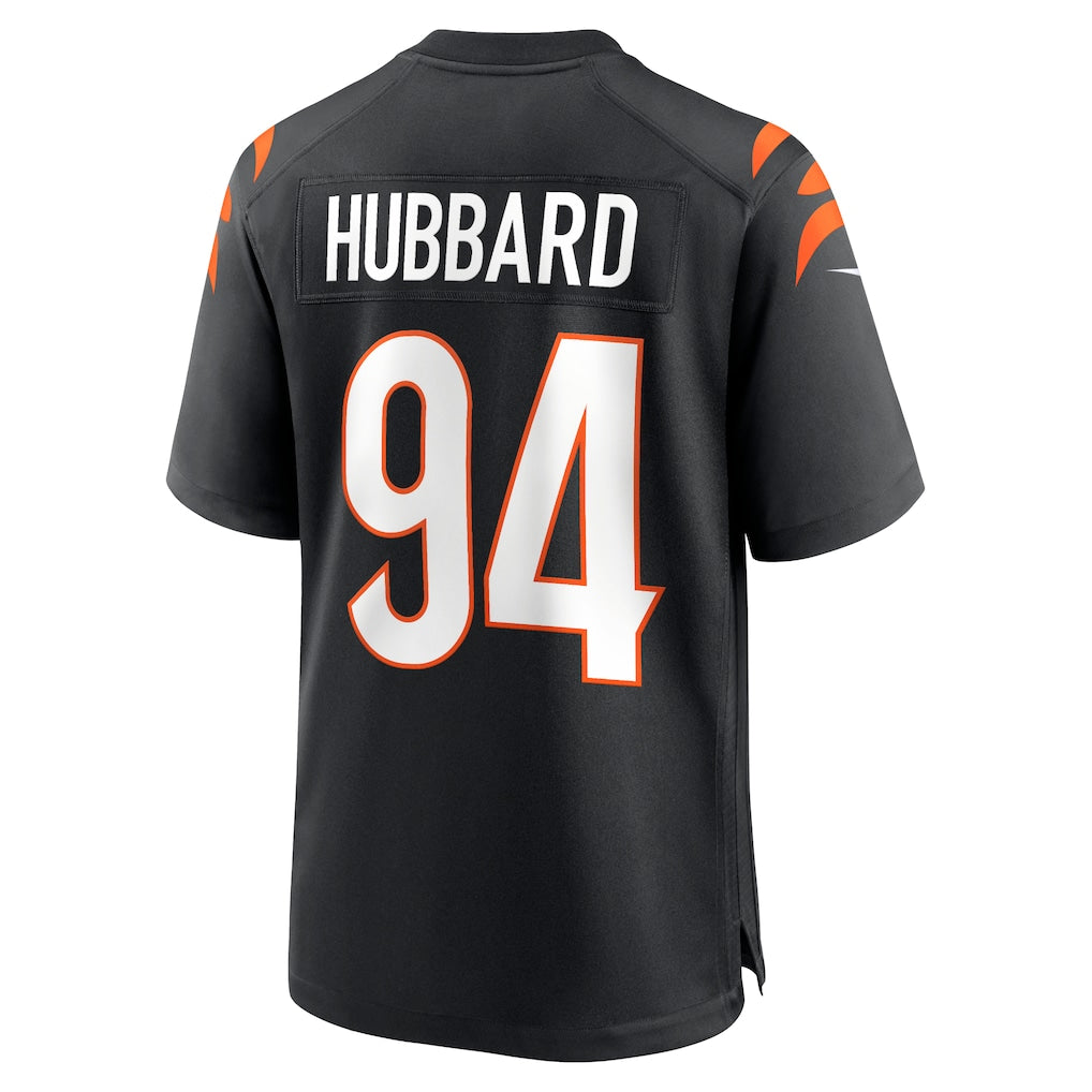 C.Bengals #94 Sam Hubbard Black Game Jersey