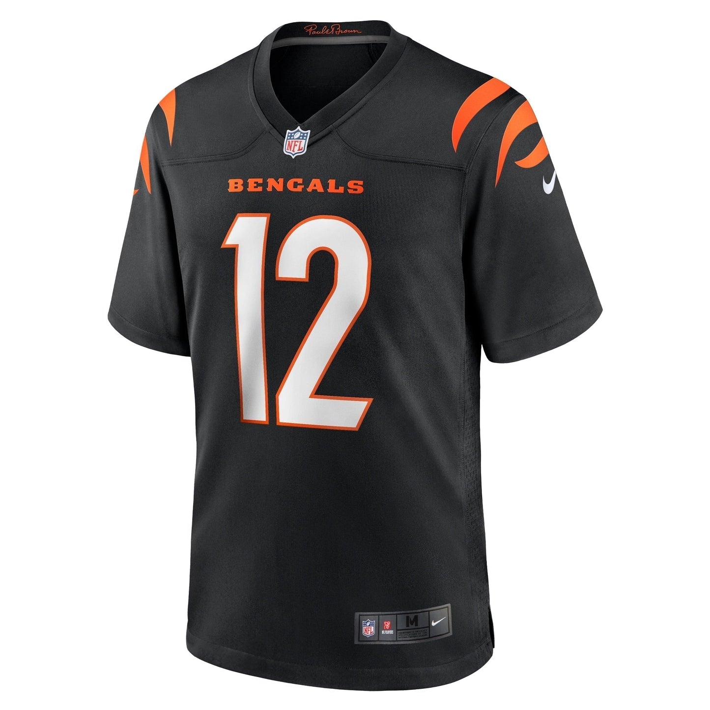 Tyron Johnson Cincinnati Bengals  Home Game   Jersey - Black