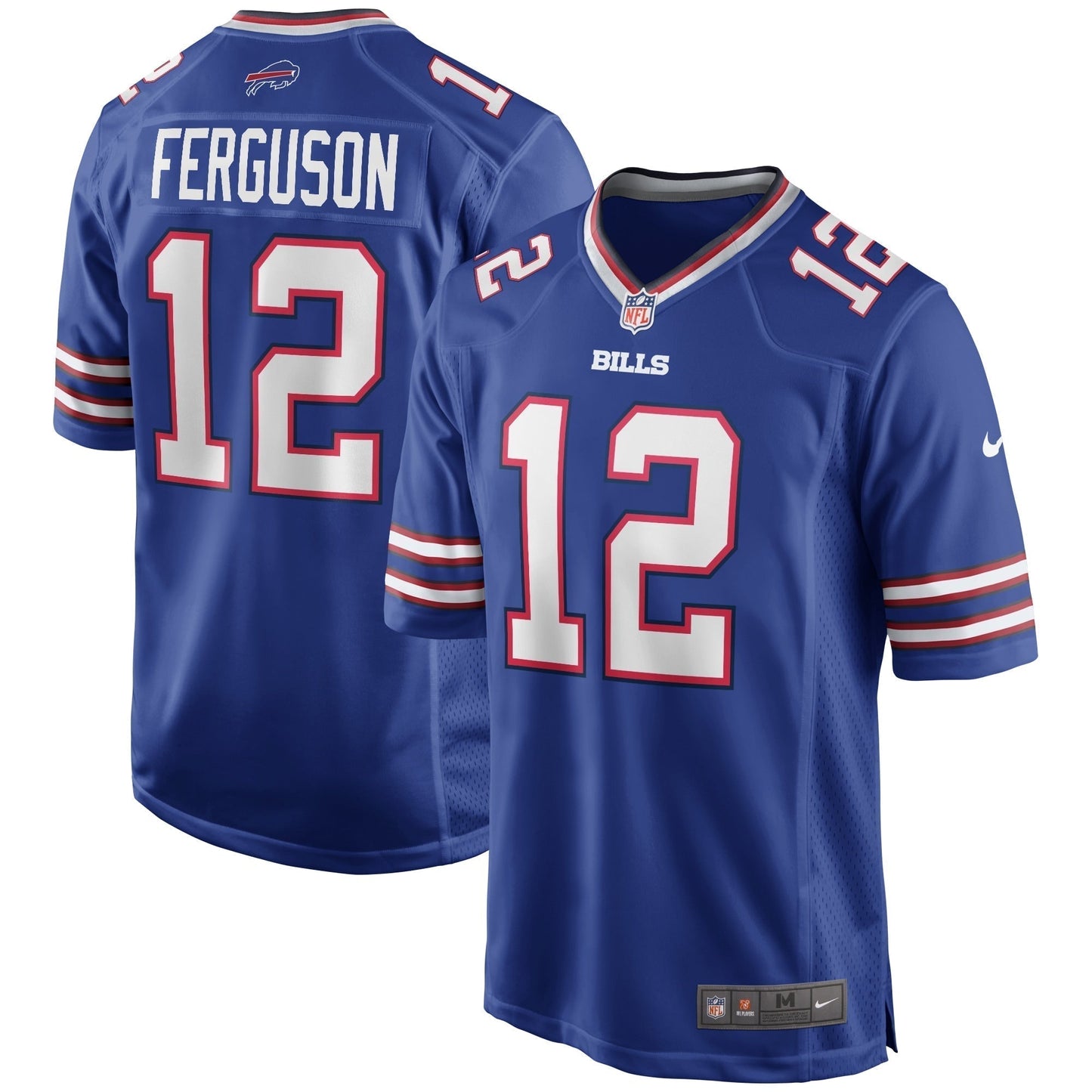 Joe Ferguson Buffalo Bills  Game Retired   Jersey - Royal