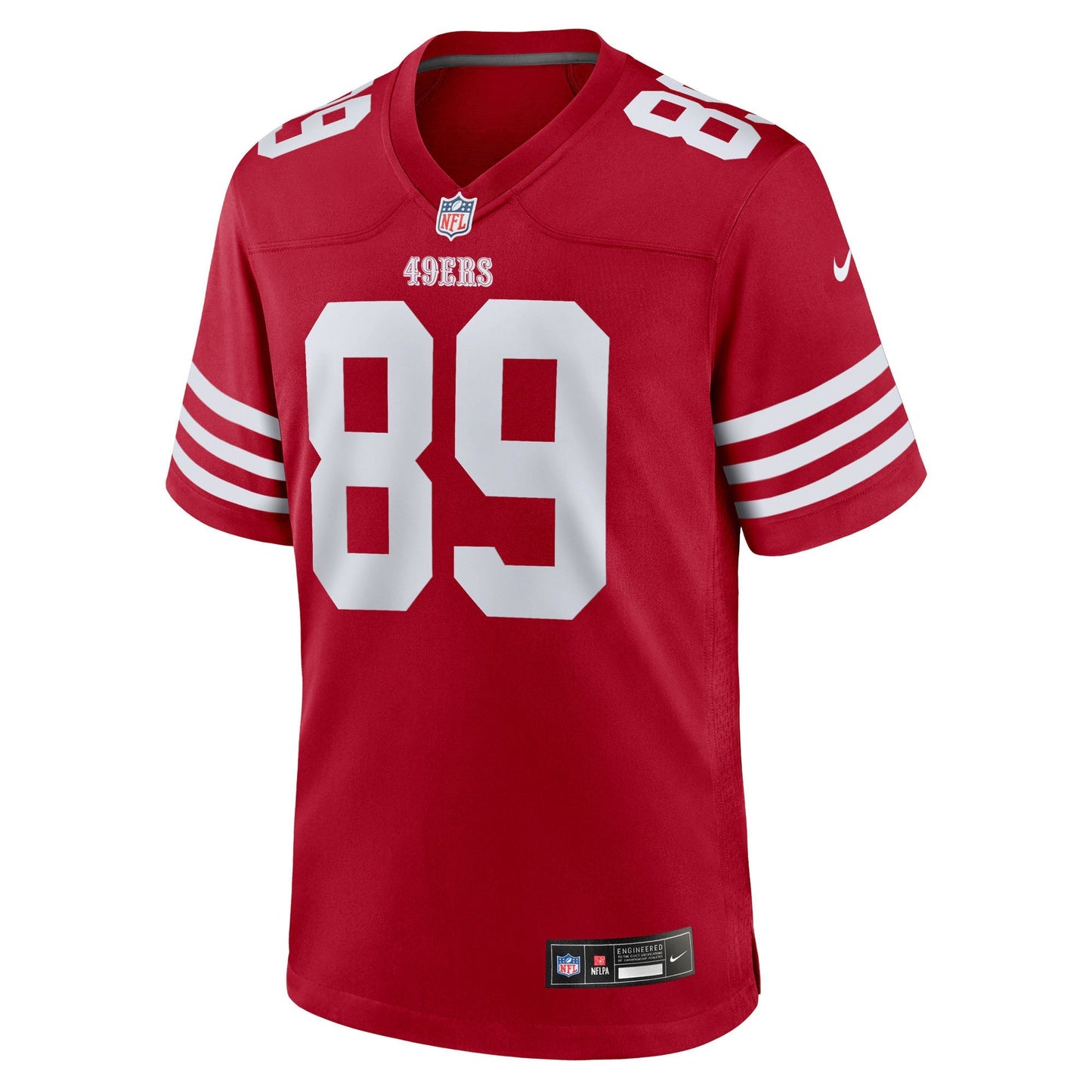 San Francisco 49ers Luke Farrell Scarlet Team Game Jersey