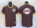 Men's San Diego Padres Brown Cooperstown Collection Player Jersey1