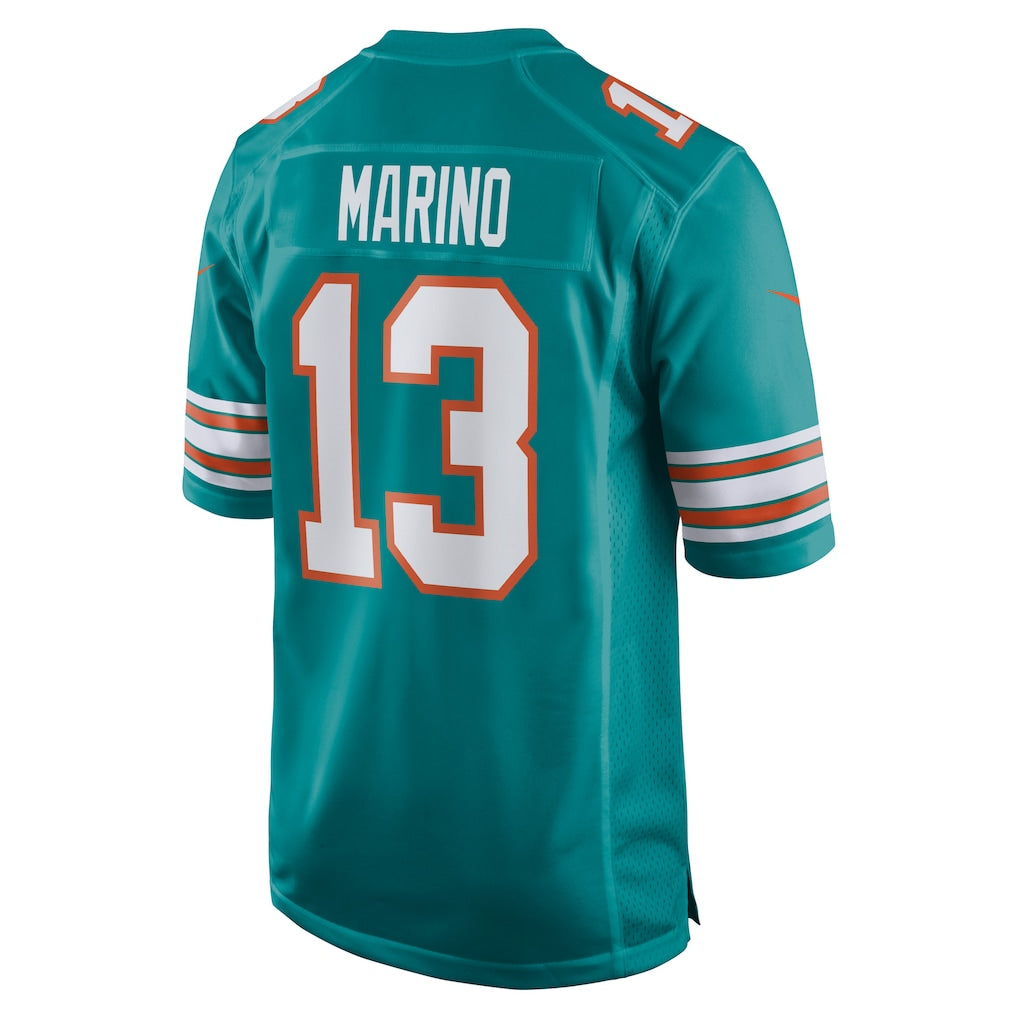 M.Dolphins #13 Dan Marino Aqua Retired Player Jersey