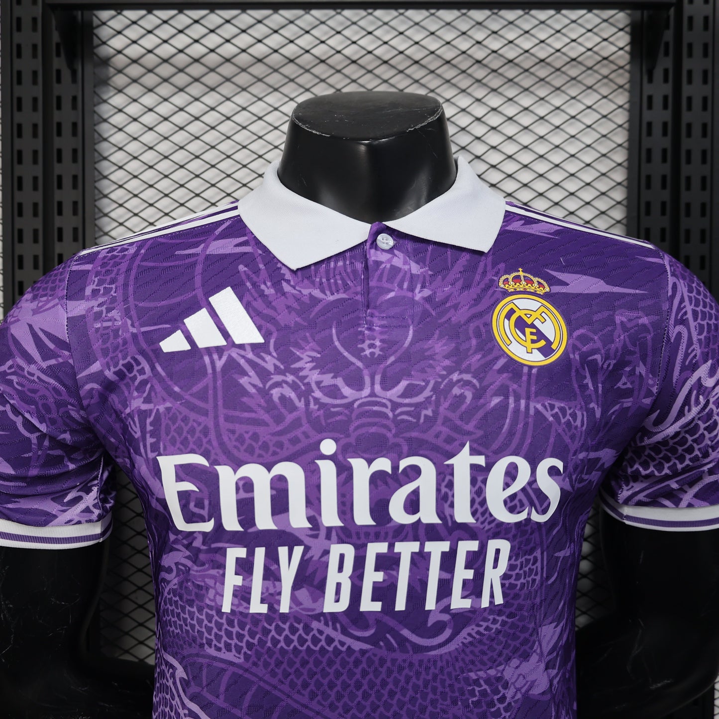 2026 Real Madrid Dragon Purple Player Version Jersey