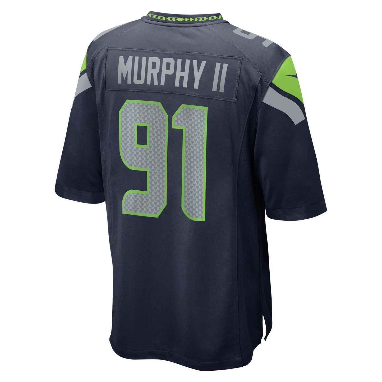 Byron Murphy II Seattle Seahawks     Game Jersey - College Navy