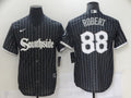 Men's Chicago White Sox Luis Robert Black Stitched Jersey