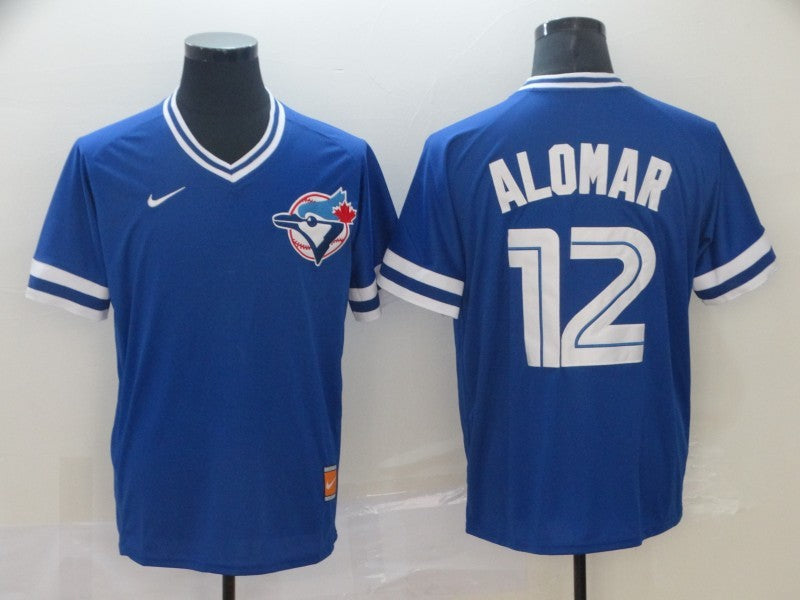 Men's Toronto Blue Jays Roberto Alomar Blue Replica Player Jersey
