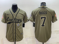 Men's Dallas Cowboys Trevon Diggs Olive 2022 Salute To Service Limited Jersey Joint Edition