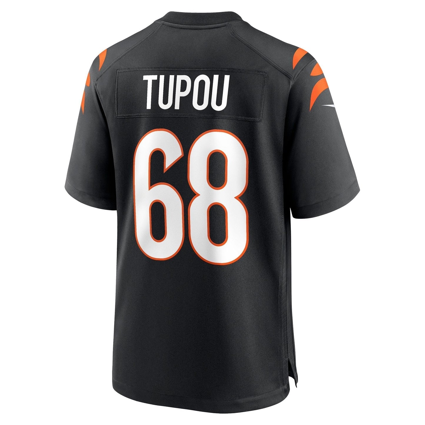 Josh Tupou Cincinnati Bengals  Game   Jersey - Black