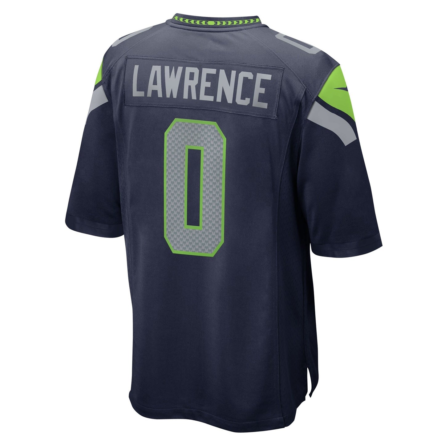 Seattle Seahawks DeMarcus Lawrence College Navy Team Game Jersey