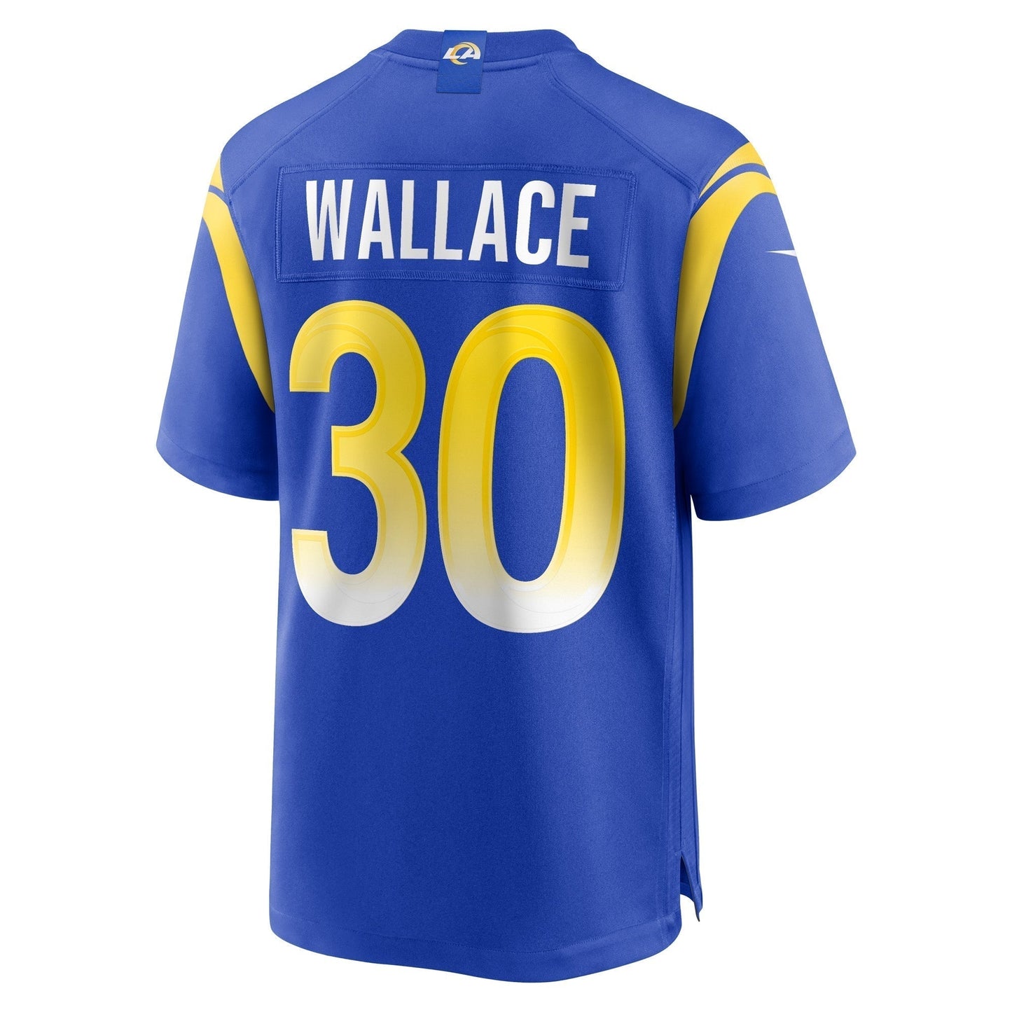 Josh Wallace Los Angeles Rams  Game Jersey -  Royal