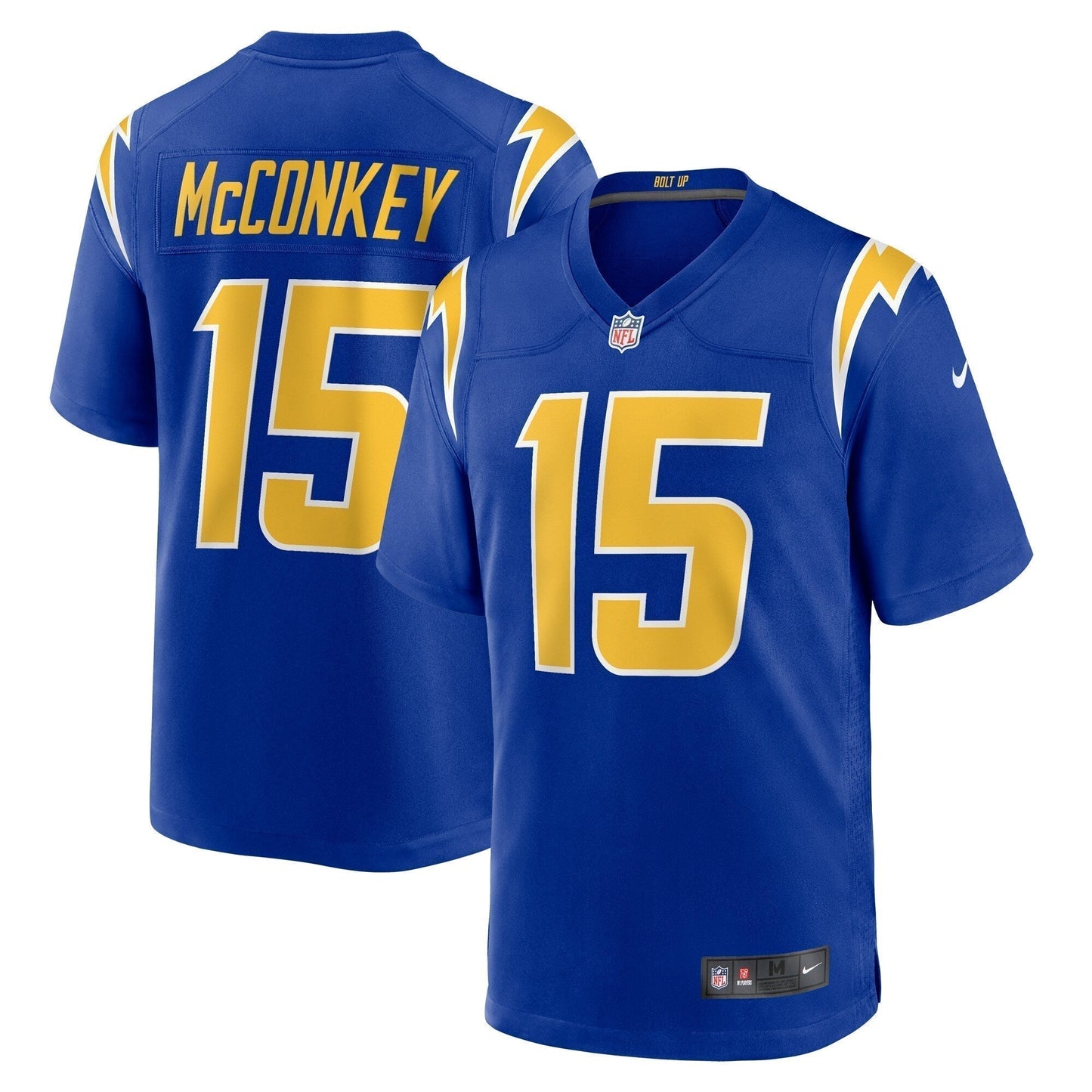 Ladd McConkey Los Angeles Chargers  Alternate Game Jersey -  Royal