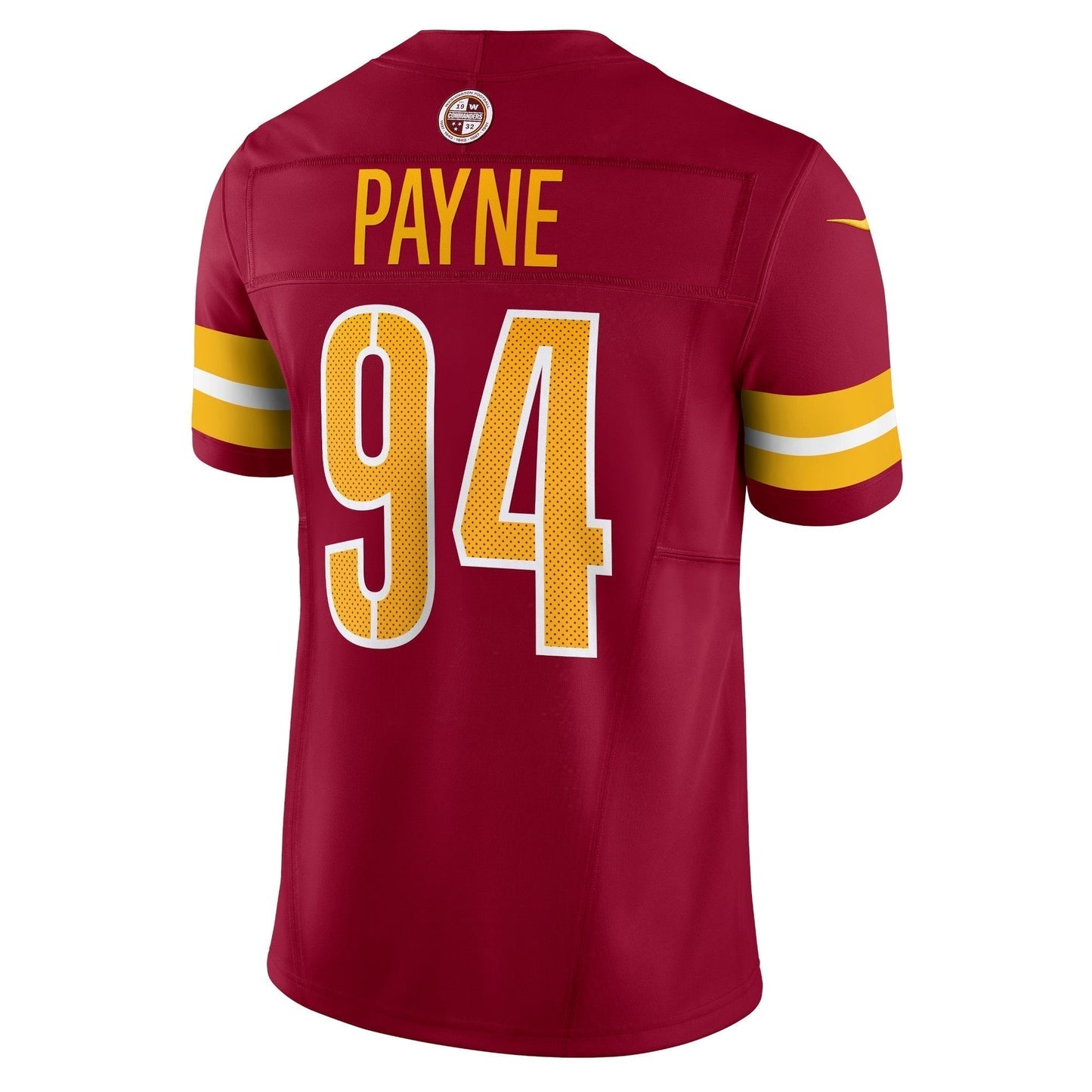 Daron Payne Washington Commanders  Vapor F.U.S.E. Limited Jersey - Burgundy