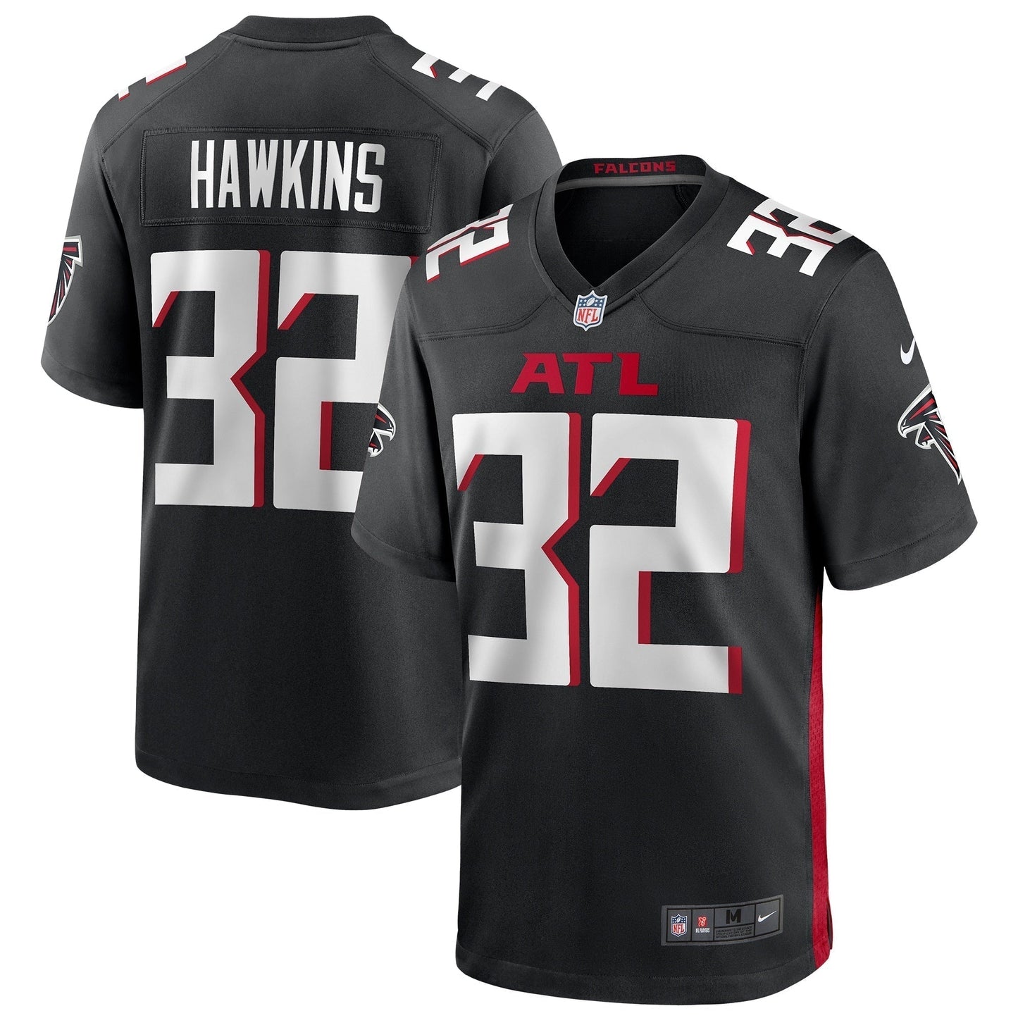 Jaylinn Hawkins Atlanta Falcons    Game Jersey - Black