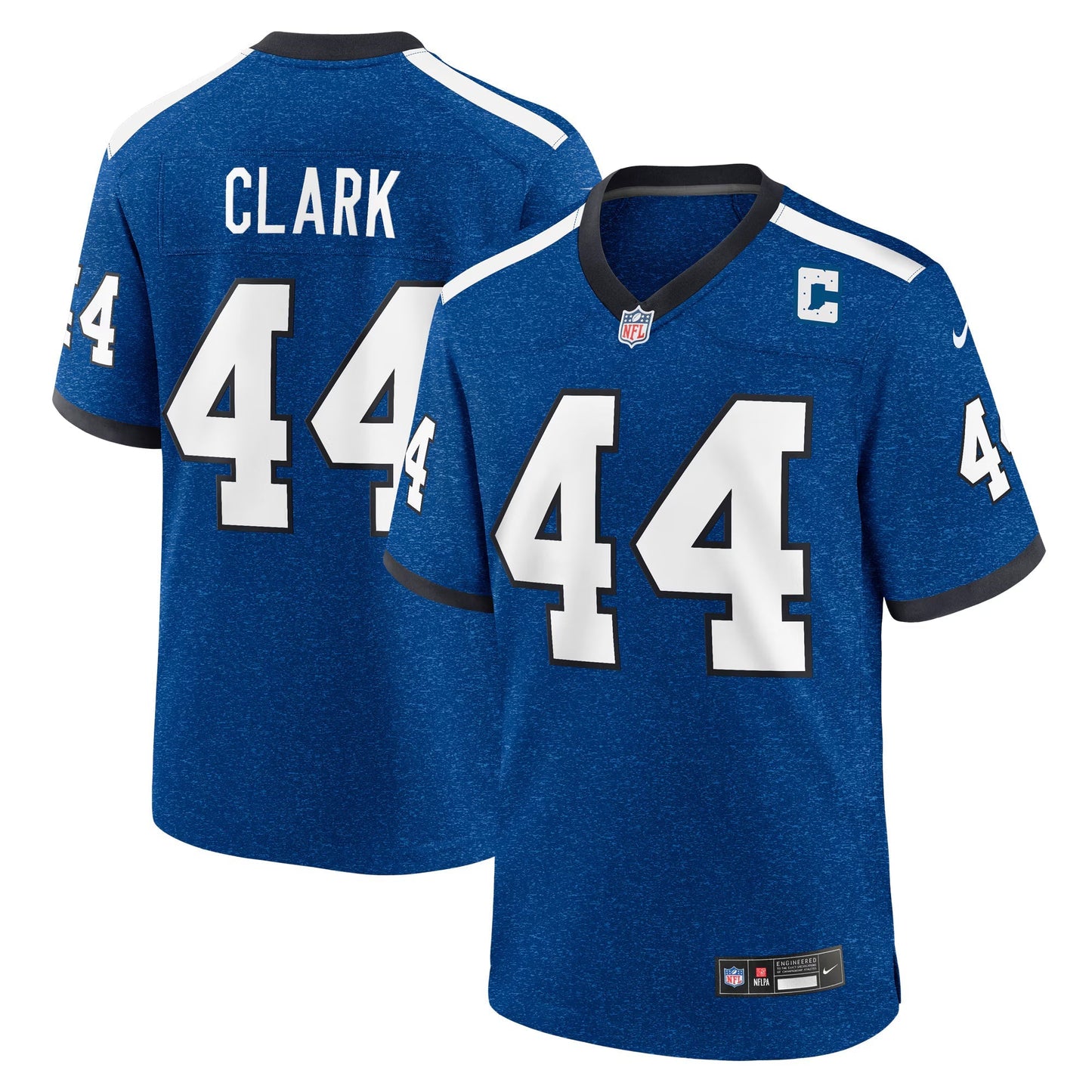 Indianapolis Colts Dallas Clark Blue Retired Player Alternate Game Jersey
