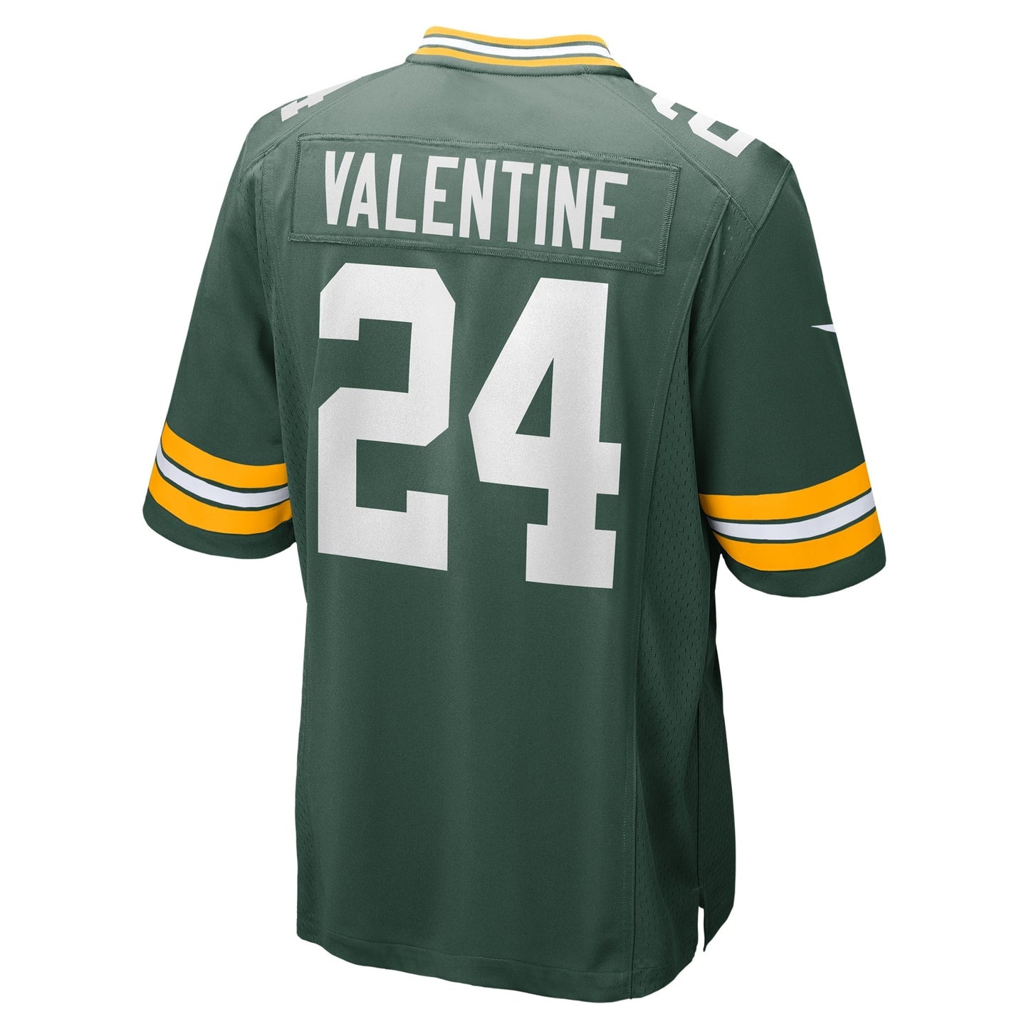 Carrington Valentine Green Bay Packers   Game Jersey -  Green