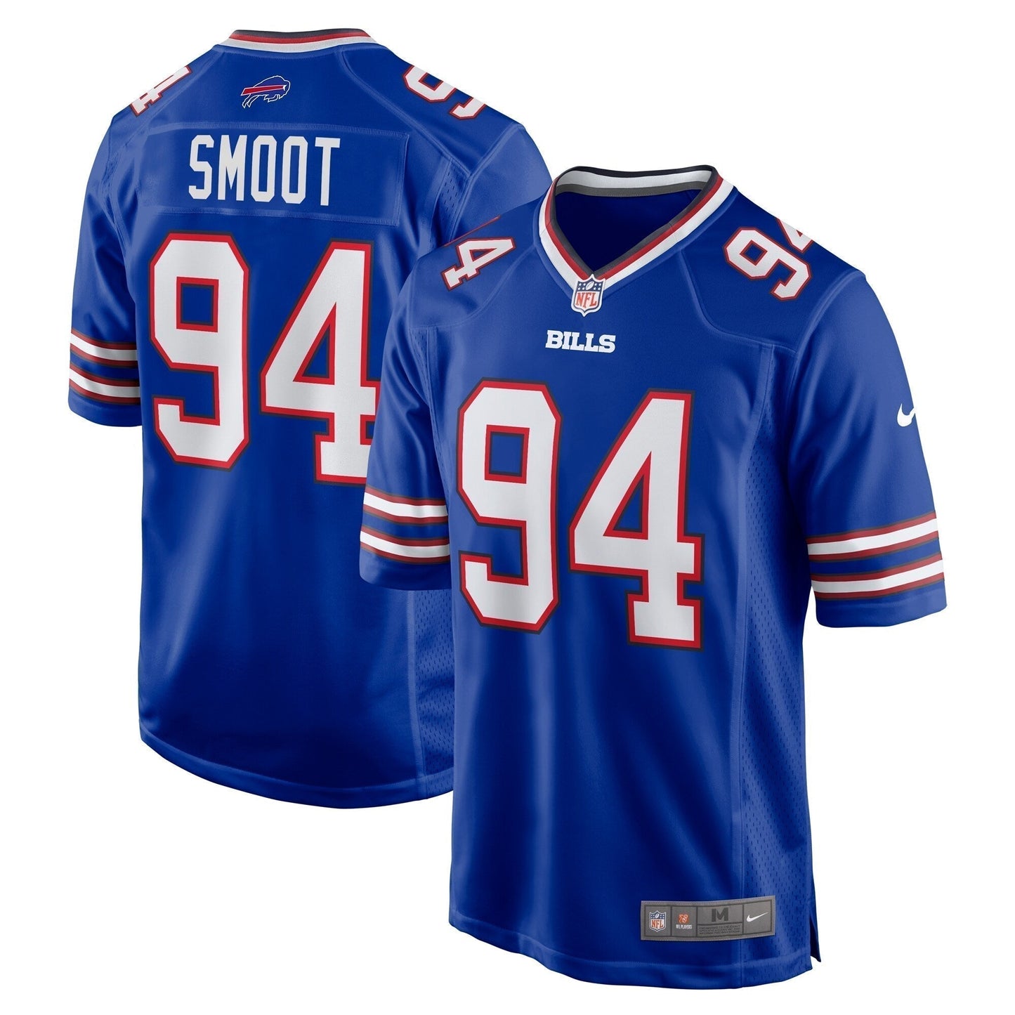Dawuane Smoot Buffalo Bills Game Jersey -  Royal
