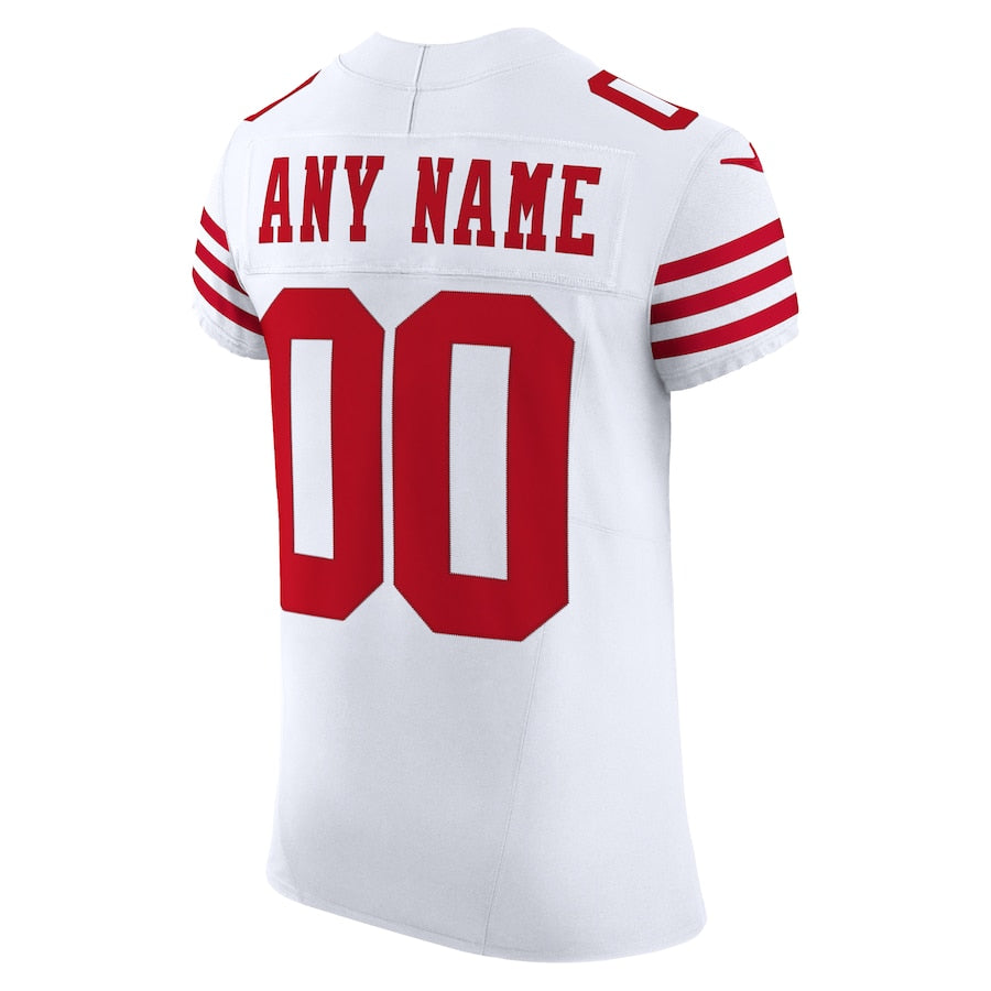 Men's  Scarlet San Francisco 49ers Vapor F.U.S.E. Elite Custom Jersey