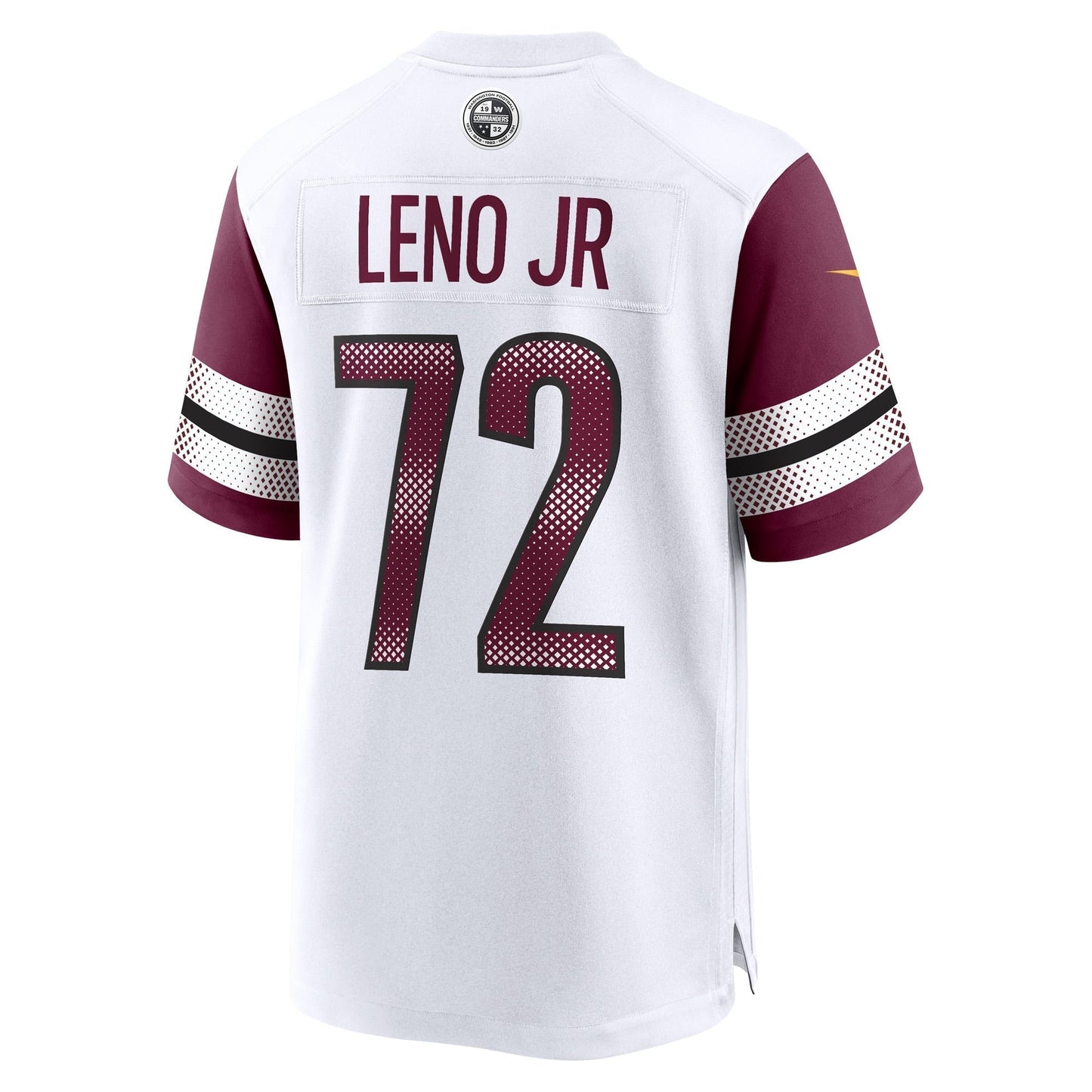 Charles Leno Jr. Washington Commanders  Away Game   Jersey - White