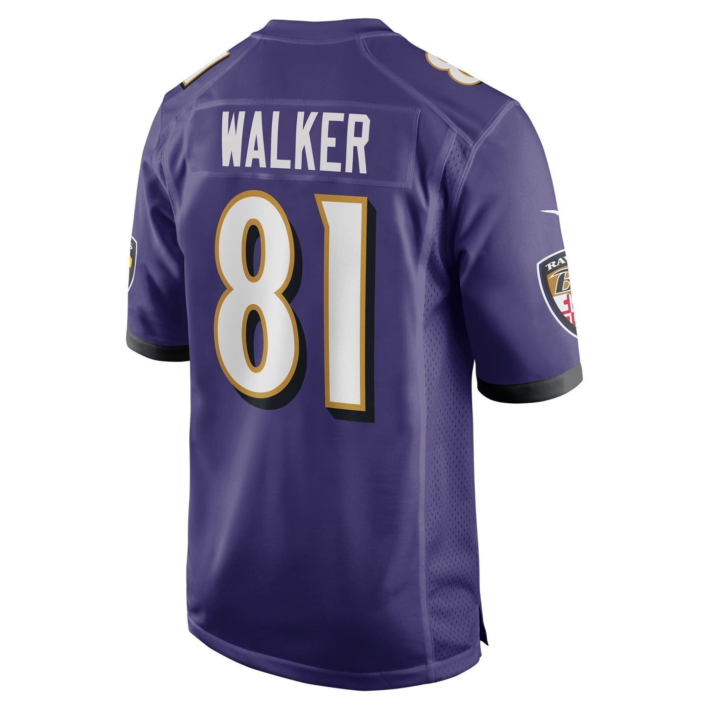 Devontez Walker Baltimore Ravens  Team Game Jersey -  Purple