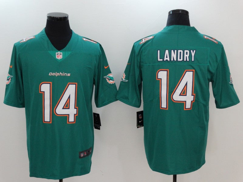 Men's Miami Dolphins Jarvis Landry Green Game Jersey