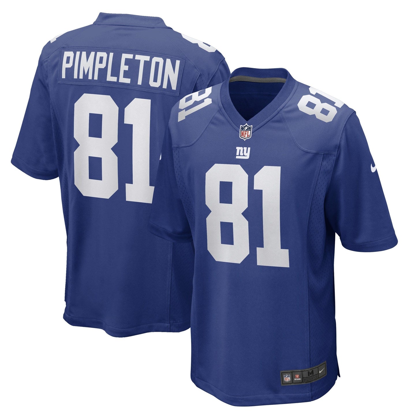 Kalil Pimpleton New York Giants  Game   Jersey - Royal