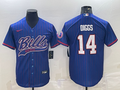 Men's Buffalo Bills Stefon Diggs Royal Player Jersey Joint Edition