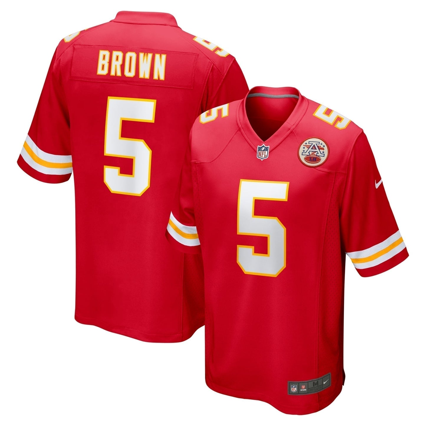 Marquise Brown Kansas City Chiefs   Game Jersey -  Red