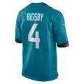 Jacksonville Jaguars Tank Bigsby Teal Game Jersey