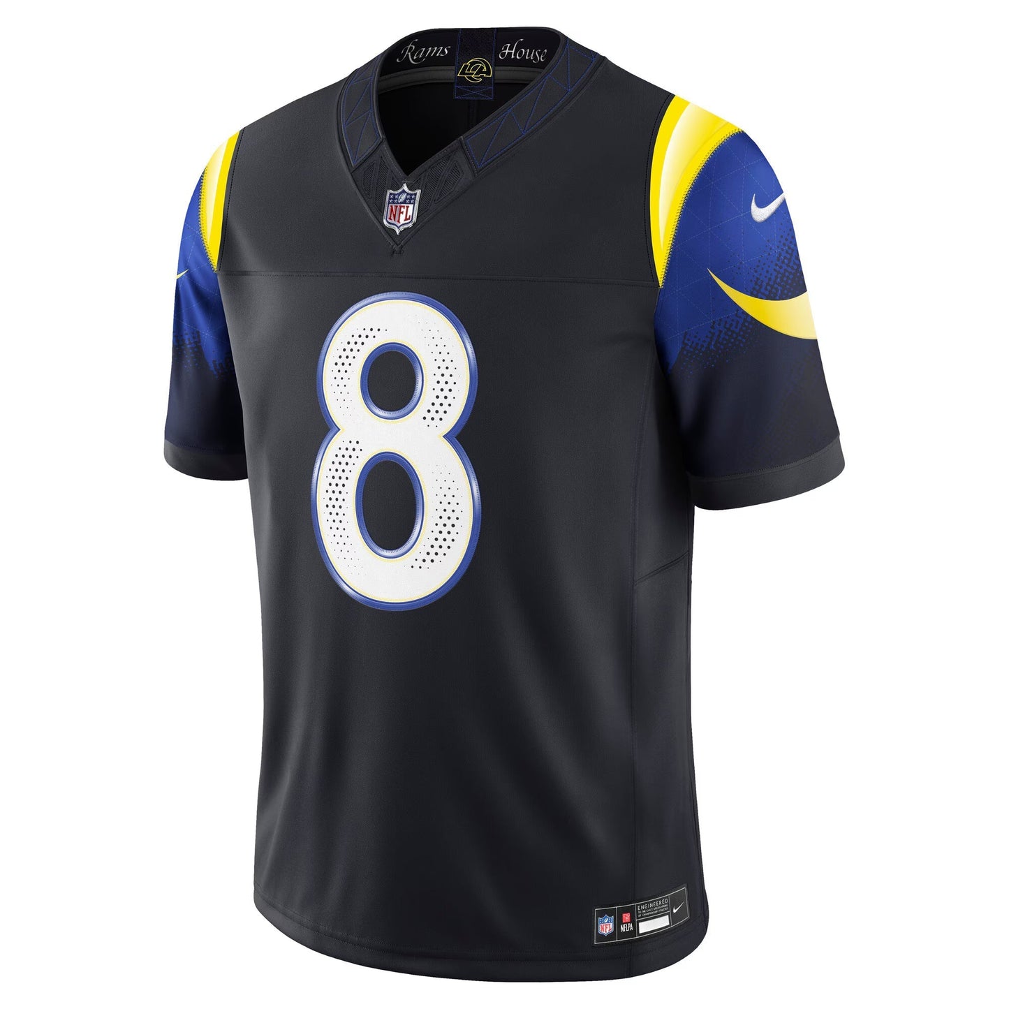 Los Angeles Rams Jared Verse Midnight Blue 2025 Rivalries Collection Limited Jersey