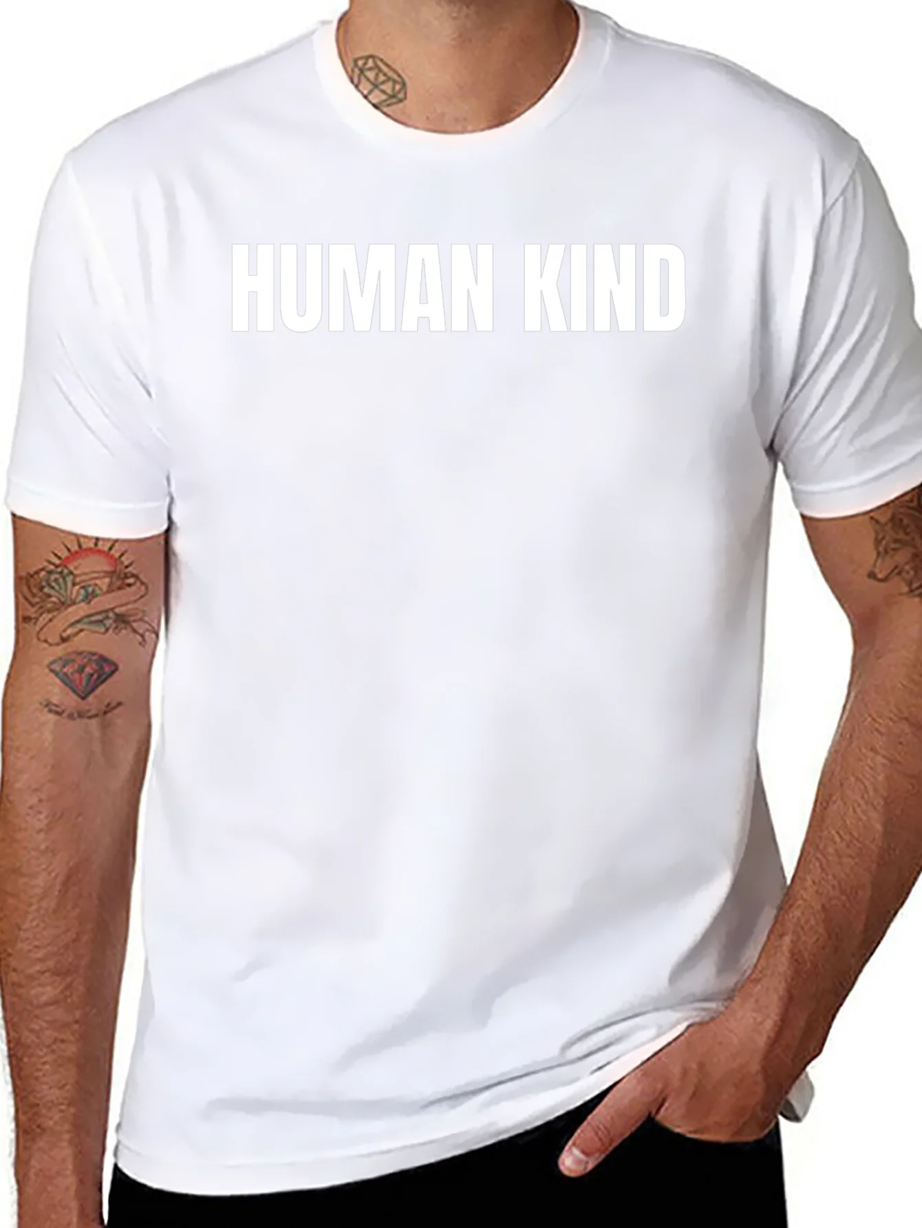 Human Kind Graphic Tee - Black T-Shirt