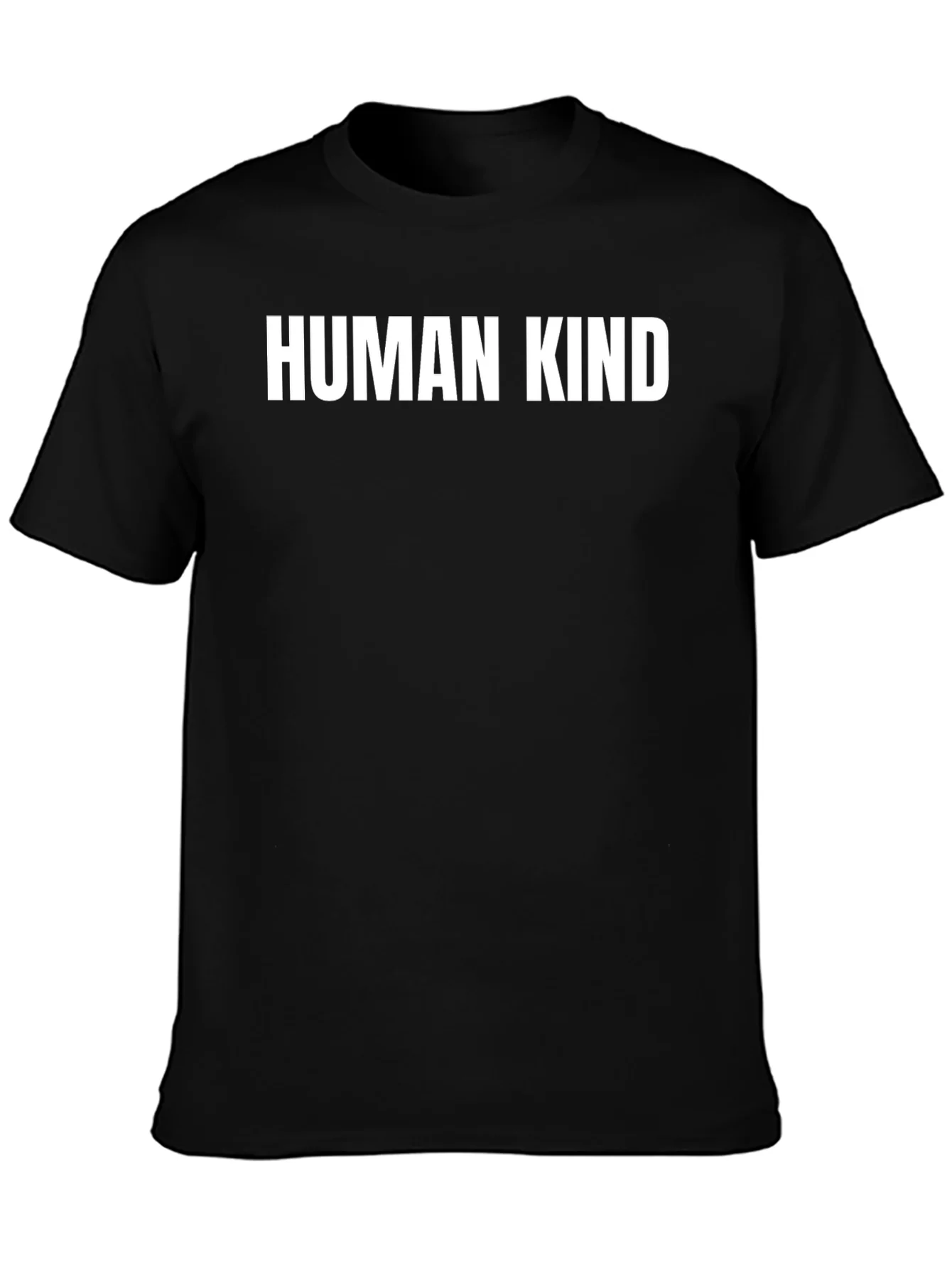 Human Kind Graphic Tee - Black T-Shirt