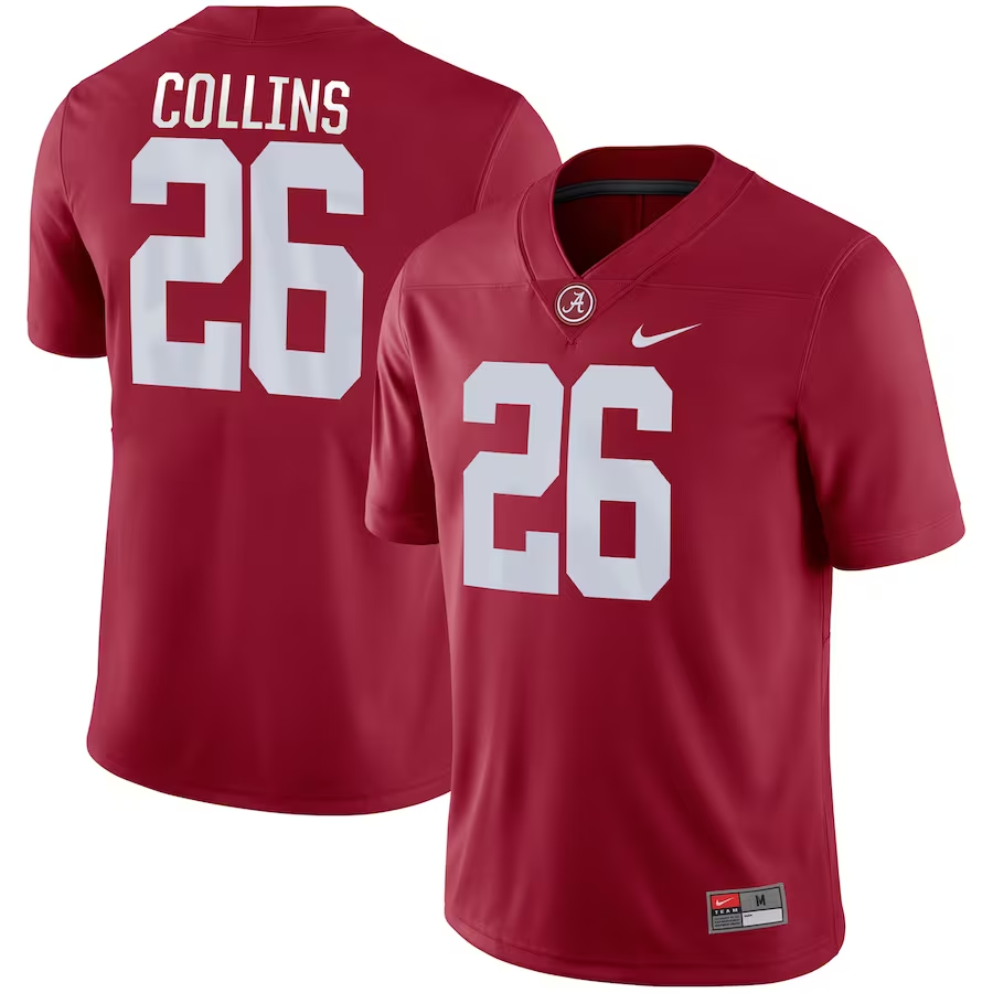 Men's Alabama Crimson Tide Landon Collins Crimson Player Game Jersey