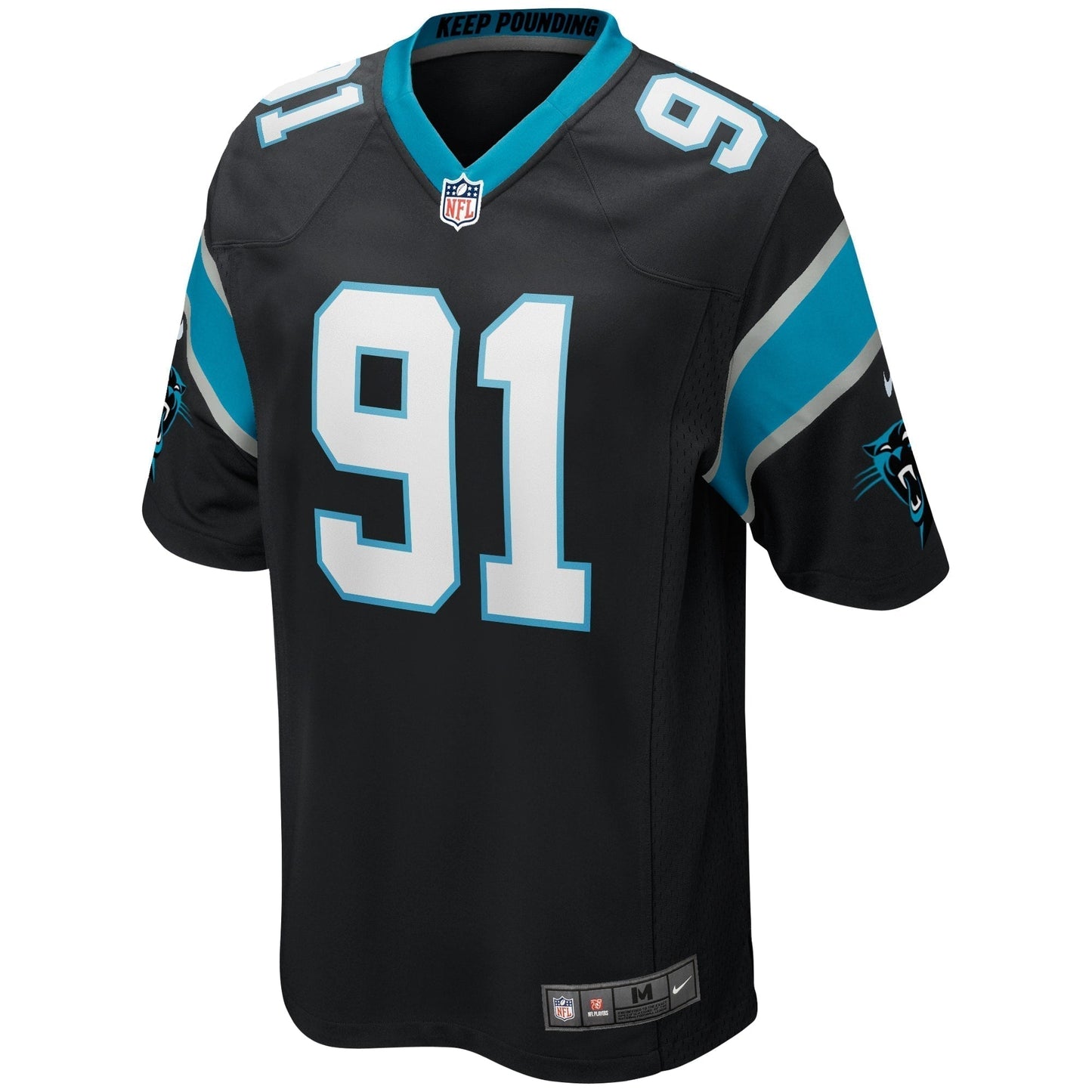 Kevin Greene Carolina Panthers  Game Retired   Jersey - Black