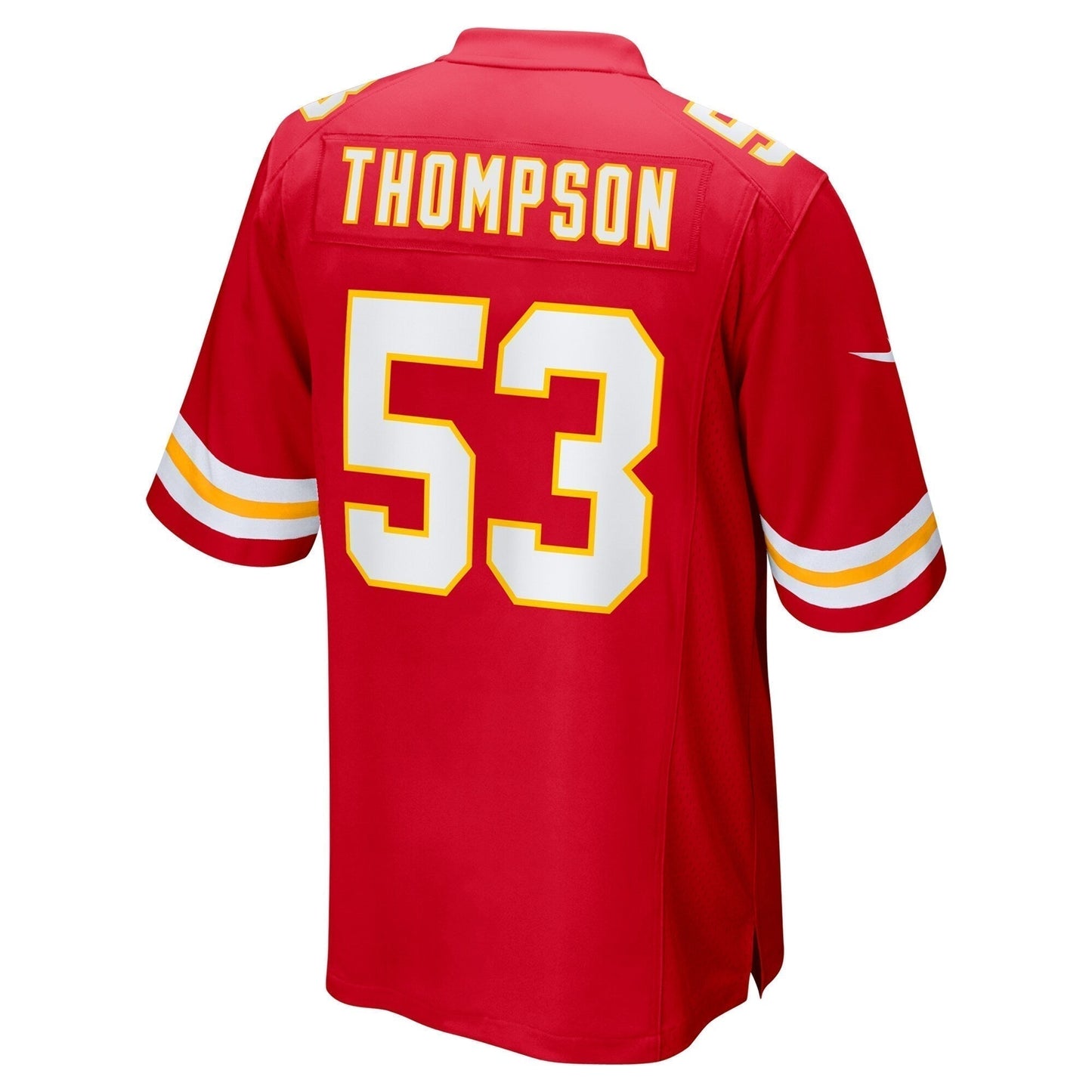 BJ Thompson Kansas City Chiefs   Game Jersey -  Red