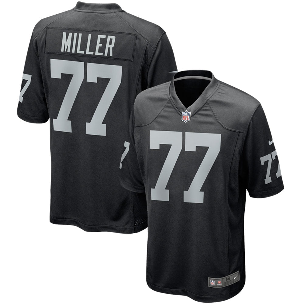 Kolton Miller Las Vegas Raiders  Game   Jersey - Black