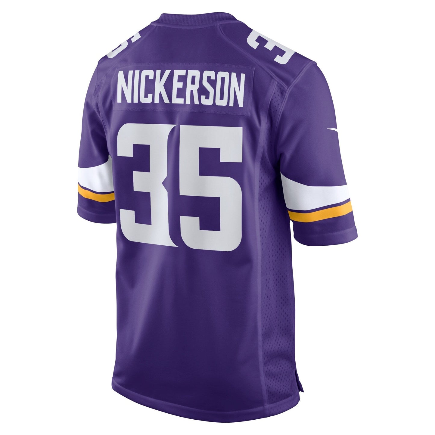 Parry Nickerson Minnesota Vikings  Home Game   Jersey - Purple