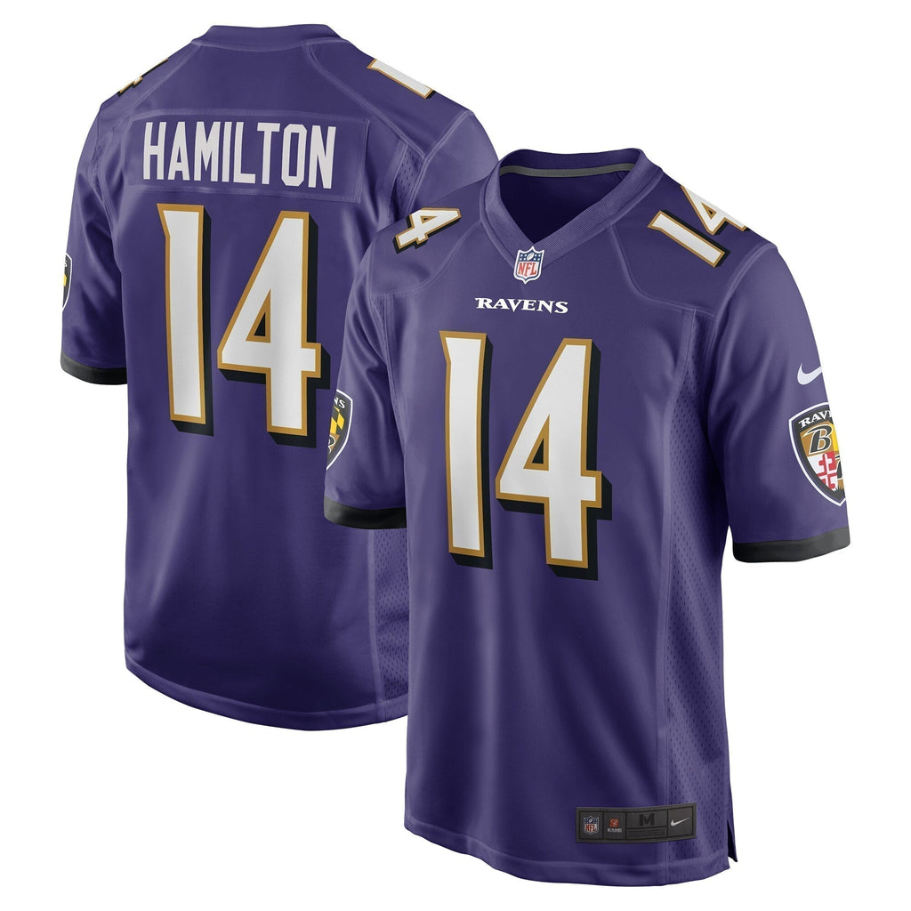 Kyle Hamilton Baltimore Ravens    Game Jersey - Purple