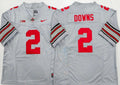 Men's Ohio State Buckeyes Caleb Downs Gray Player Game Jersey