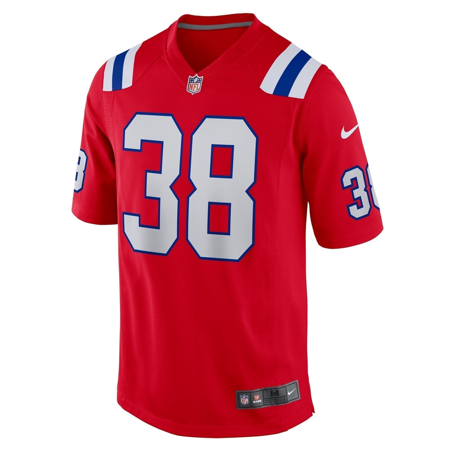 Rhamondre Stevenson New England Patriots  Alternate Game   Jersey - Red