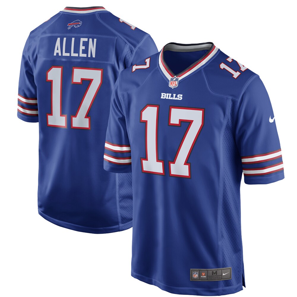 Josh Allen Buffalo Bills  Game   Jersey - Royal
