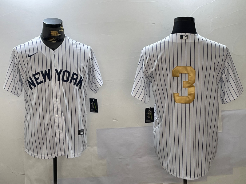 Men's New York Yankees Babe Ruth White Player Jersey