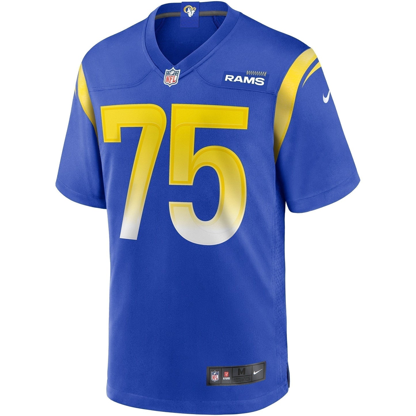 Deacon Jones Los Angeles Rams  Game Retired   Jersey - Royal