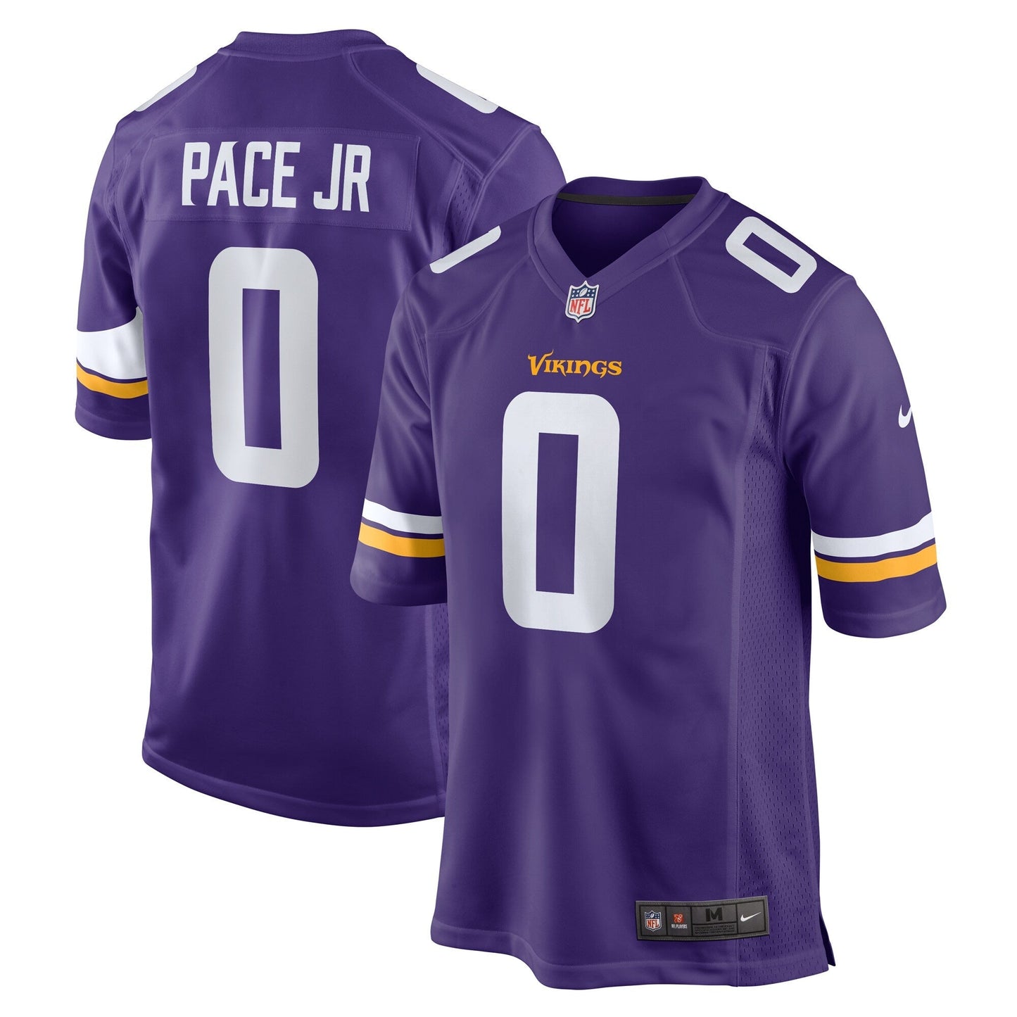 Ivan Pace Jr Minnesota Vikings   Game Jersey -  Purple