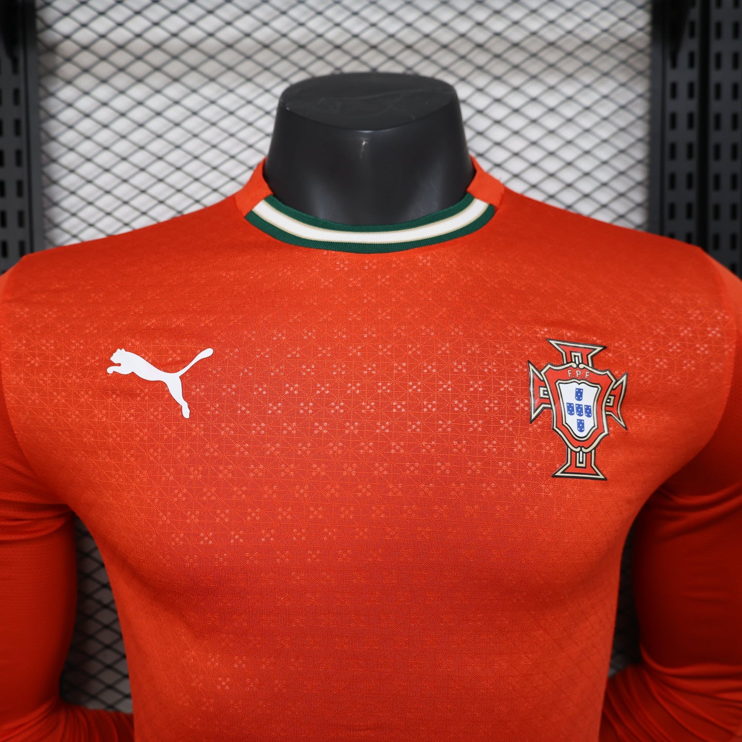 2026 Portugal Home Player Version Long-Sleeve Jersey